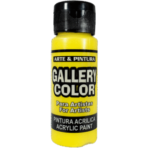 Pintura Acrílica Gallery Color Amarillo Sol 2 onzas