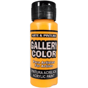 Pintura Acrílica Gallery Color Amarillo Oro 2 onzas